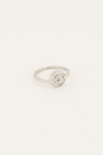 Bague avec initiale encerclée | - My jewellery - Modalova