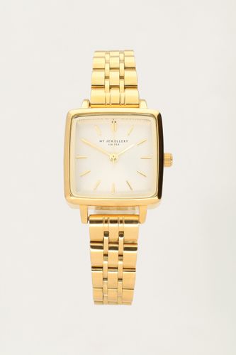Montre carrée avec bracelet chaîne | - My jewellery - Modalova
