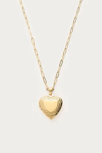 Chaîne à maillons Vintage avec médaillon cœur | - My jewellery - Modalova