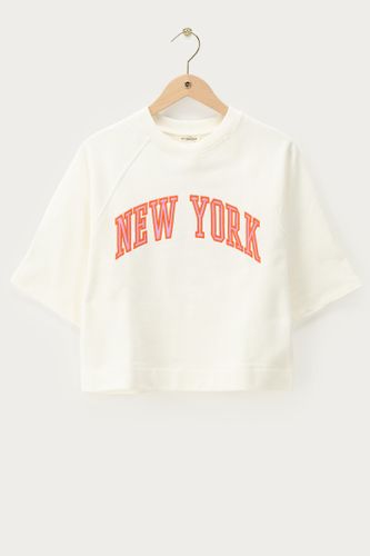 Sweat "New York"à manches courtes | - My jewellery - Modalova