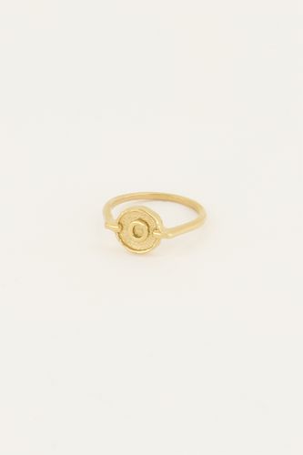 Bague avec initiale encerclée | - My jewellery - Modalova