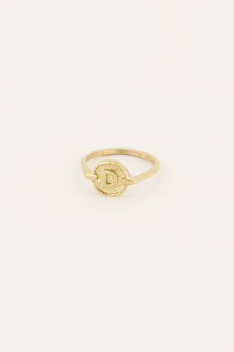 Bague avec initiale encerclée | - My jewellery - Modalova