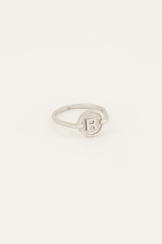 Bague avec initiale encerclée | - My jewellery - Modalova