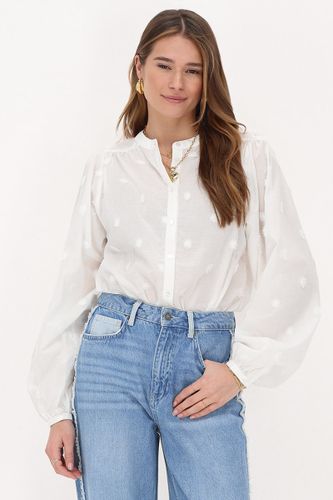 Chemise blanche avec fleurs en 3D | - My jewellery - Modalova