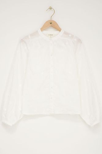 Chemise blanche avec fleurs en 3D | - My jewellery - Modalova