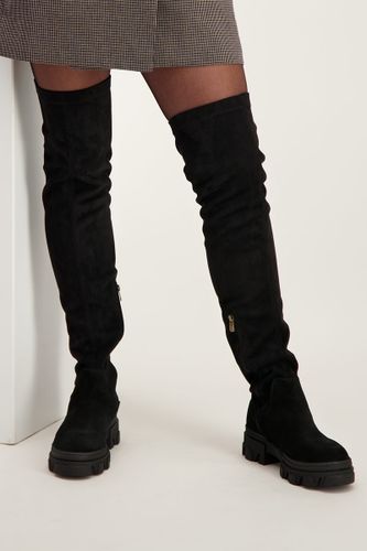 Bottes hautes en daim | - My jewellery - Modalova
