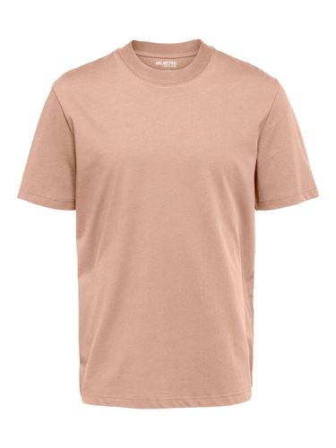 Coupe Décontractée Au Col Rond T-shirt - Selected - Modalova