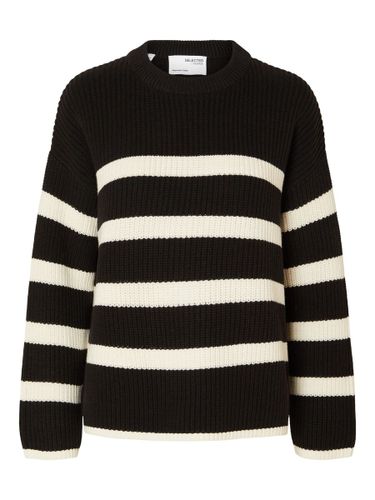 Rayé Pull En Maille - Selected - Modalova