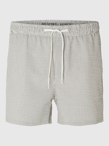 Seersucker Short De Bain - Selected - Modalova