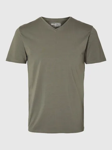 Col En V T-shirt - Selected - Modalova