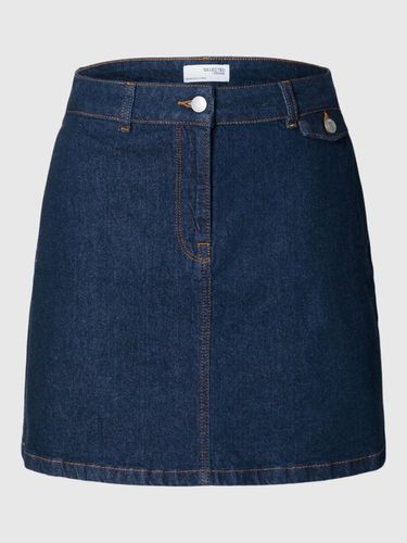 Denim Mini-jupe - Selected - Modalova