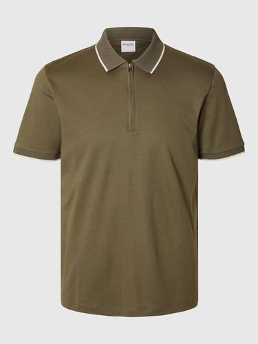 Zipped Polo - Selected - Modalova