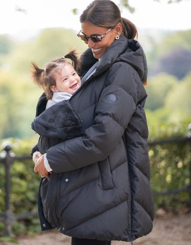 Maternity & Babywearing Puffer Coat | - Seraphine - Modalova