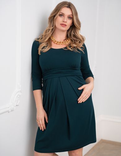 Curve Emerald Maternity & Nursing Dress | - Seraphine - Modalova