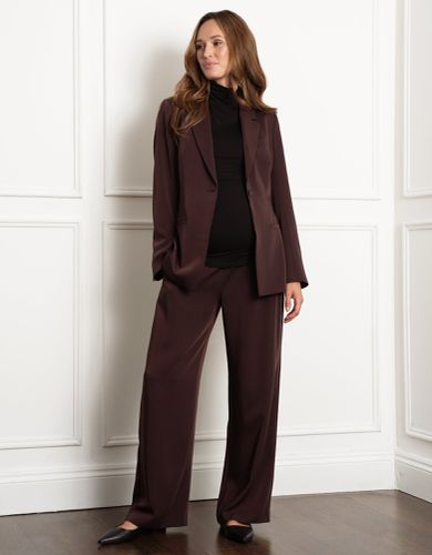 Wide-Leg Over Bump Maternity Trousers | - Seraphine - Modalova