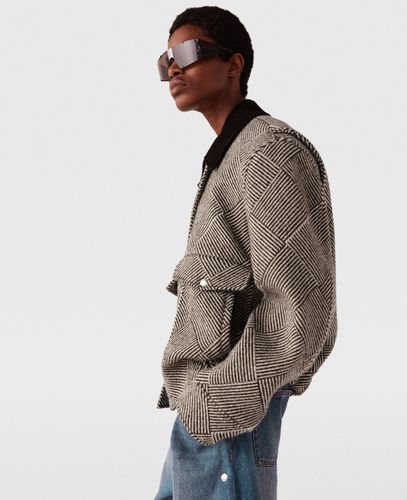 Veste bomber oversize en tweed, , , Taille: 38 - Stella McCartney - Modalova