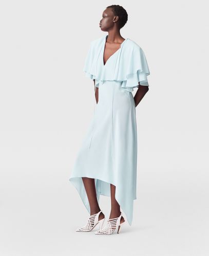 Robe midi semi transparente a manches courtes superposees, , , Taille: 38 - Stella McCartney - Modalova