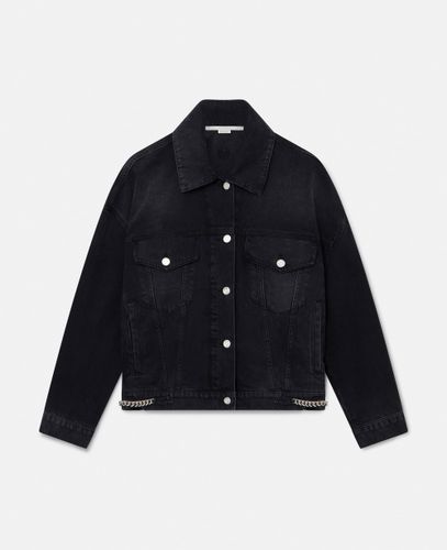 Veste en denim oversize Falabella, , Taille: M - Stella McCartney - Modalova