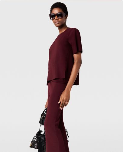 T-shirt à manches courtes en maille compacte, , , Taille: S - Stella McCartney - Modalova