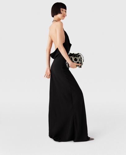 Robe longue dos nu plongeante avec cristaux, , , Taille: 34 - Stella McCartney - Modalova