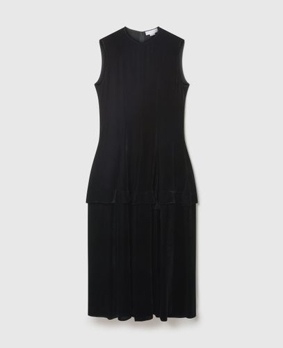 Robe midi en velours, , Taille: 36 - Stella McCartney - Modalova