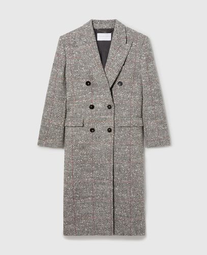 Manteau croisé moucheté en laine, , Taille: 40 - Stella McCartney - Modalova