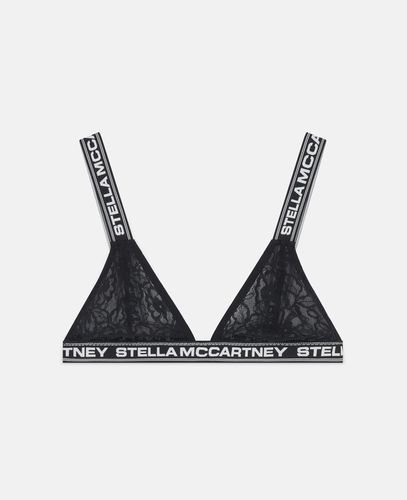 Soutien gorge sans armatures en dentelle avec logo, , , Taille: M - Stella McCartney - Modalova