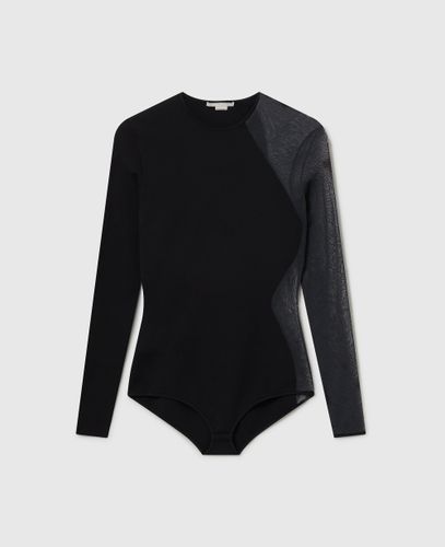 Body a manches longues en maille compacte Miracle, , Taille: M - Stella McCartney - Modalova