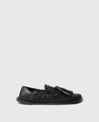 Mocassins tisses a pompon Ryder, , Taille: 35 - Stella McCartney - Modalova