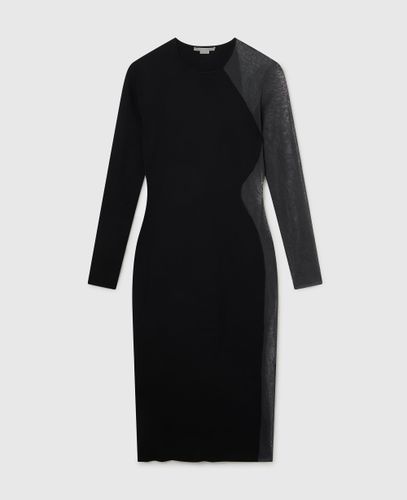 Robe a manches longues en maille compacte Miracle, , Taille: S - Stella McCartney - Modalova
