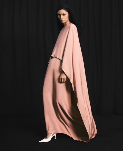 Robe cape de soiree avec cristaux sans plomb, , , Taille: 42 - Stella McCartney - Modalova