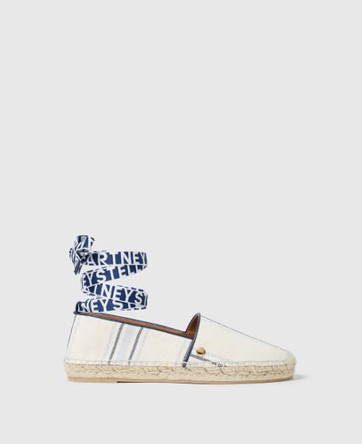 Espadrilles plates a rayures Gaia, , Taille: 38 - Stella McCartney - Modalova