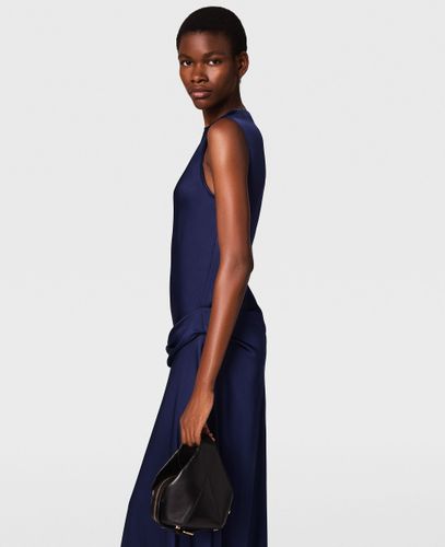 Robe de soirée drapée en satin, , Taille: 40 - Stella McCartney - Modalova