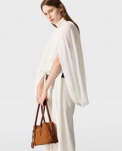 Haut plisse a manches ballon, , , Taille: 42 - Stella McCartney - Modalova