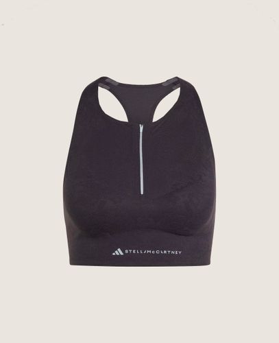 Crop top de running avec dentelle florale adidas by , , Taille: XS - Stella McCartney - Modalova
