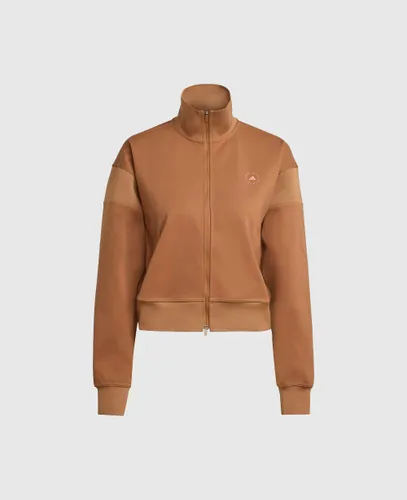 Sweat shirt zippe a col cheminee avec logo, , Taille: XL - Stella McCartney - Modalova