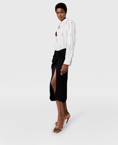 Jupe midi asymétrique nouée, , , Taille: 34 - Stella McCartney - Modalova