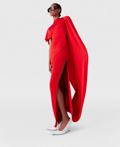 Robe cape asymetrique longue, , , Taille: 40 - Stella McCartney - Modalova