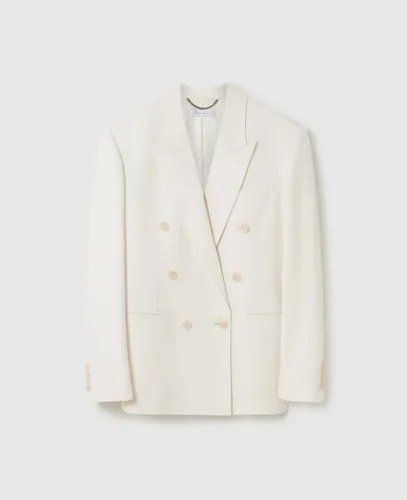 Blazer de smoking croise, , Taille: 40 - Stella McCartney - Modalova