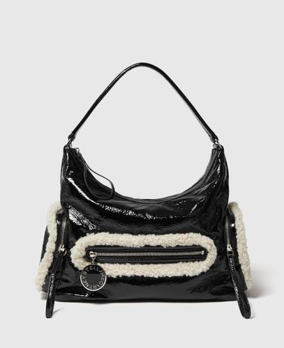 Sac porté épaule verni craquelé Dartmoor - Stella McCartney - Modalova