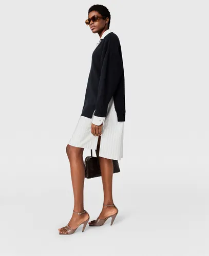 Robe pull chemise à col ras du cou, , , Taille: M - Stella McCartney - Modalova