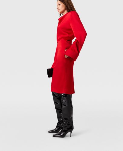 Cowl Neck Long-Sleeve Midi Dress, , , Taille: 36 - Stella McCartney - Modalova