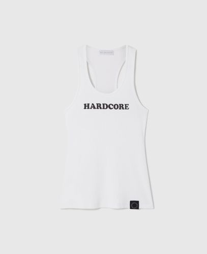 Debardeur avec slogan Hardcore, , Taille: L - Stella McCartney - Modalova
