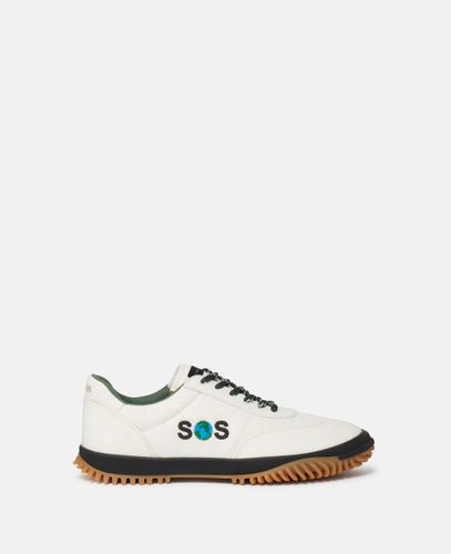 SOS Embroidered S-Wave Sport Trainers, , Taille: 38 - Stella McCartney - Modalova