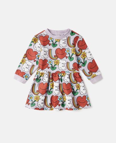Robe a manches longues avec imprime Amis de la Terre, , Taille: 9m - Stella McCartney - Modalova