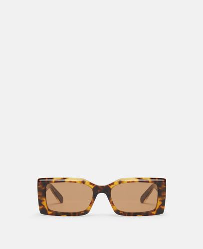 Logo-Engraved Rectangular Sunglasses, - Stella McCartney - Modalova