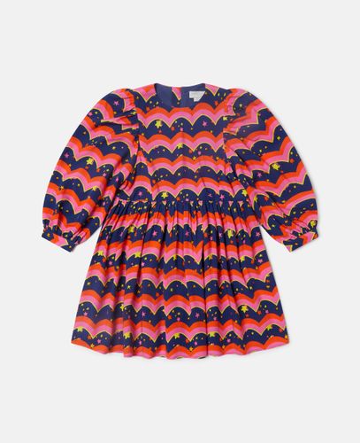 Robe a manches longues avec imprime ondule, , Taille: 5 - Stella McCartney - Modalova
