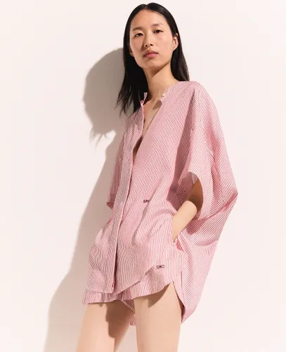 Chemise rayee a manches courtes, , , Taille: 36 - Stella McCartney - Modalova