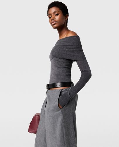 Pull a col droit et manches longues, , , Taille: S - Stella McCartney - Modalova