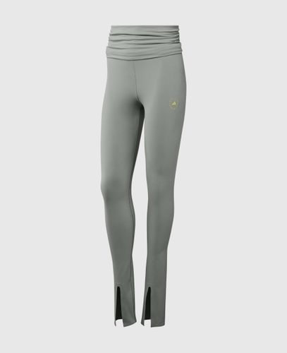 Legging a chevilles fendues et taille ajustable, , Taille: XS - Stella McCartney - Modalova